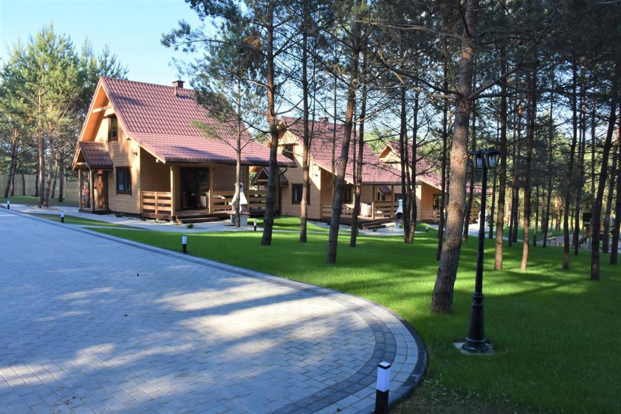 Vila Sosnowe Wzgorze Pasym Exteriér fotografie