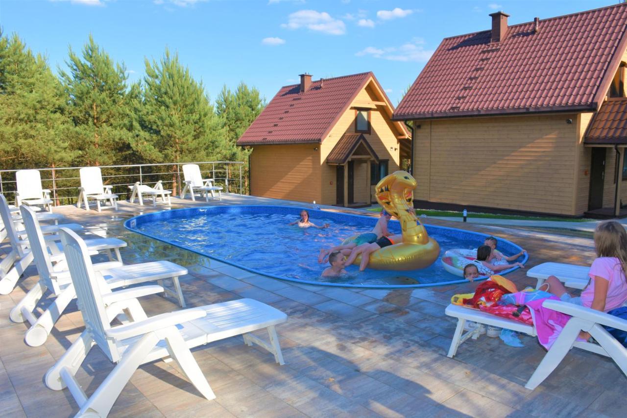 Vila Sosnowe Wzgorze Pasym Exteriér fotografie