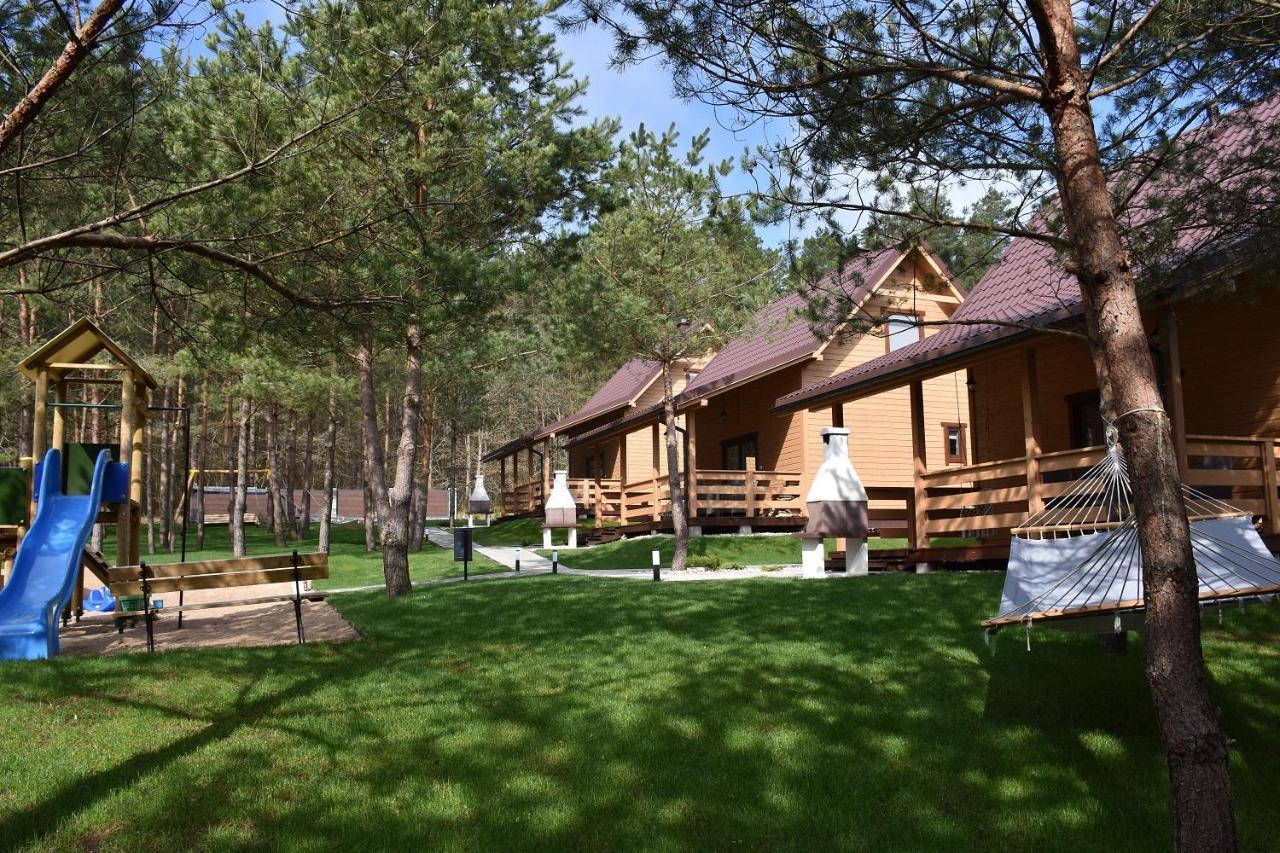 Vila Sosnowe Wzgorze Pasym Exteriér fotografie