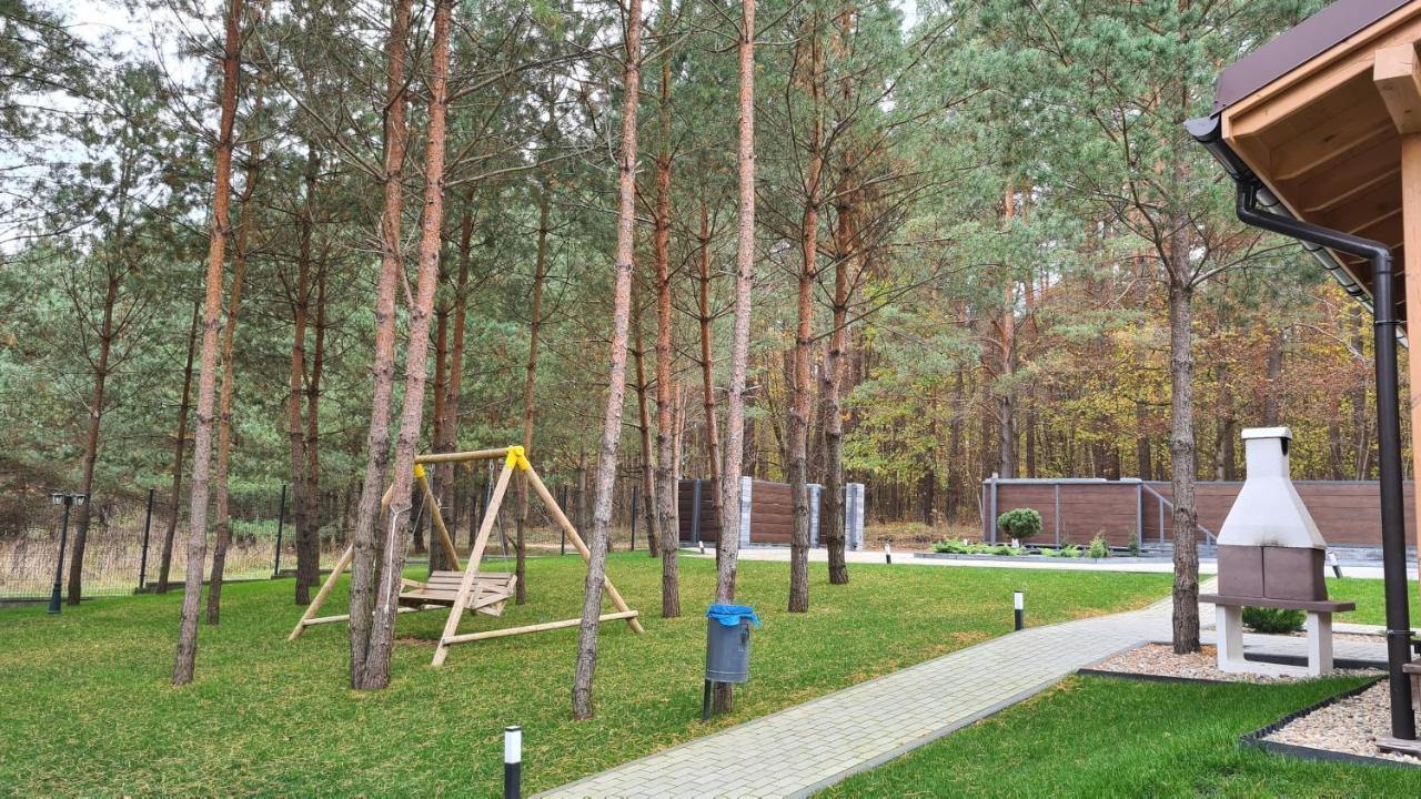 Vila Sosnowe Wzgorze Pasym Exteriér fotografie